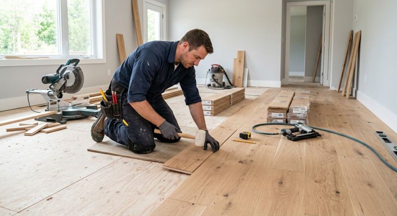 Hardwood Floor Installation in North Las Vegas, NV