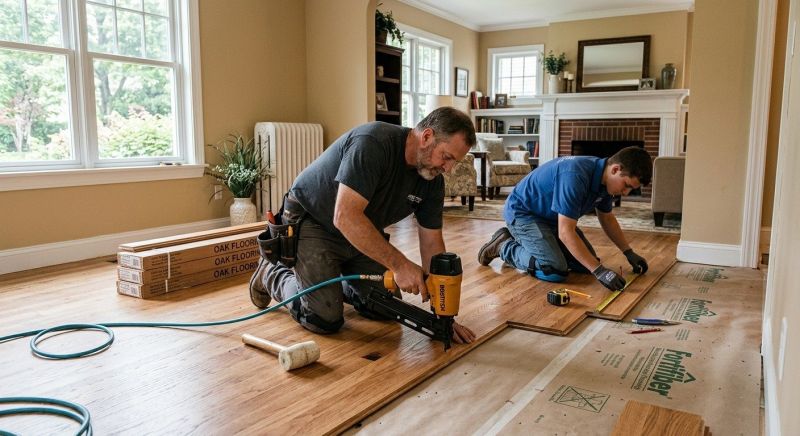 Hardwood Floor Installation in North Las Vegas, NV