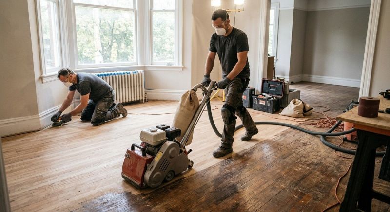Hardwood Floor Renovation in North Las Vegas, NV