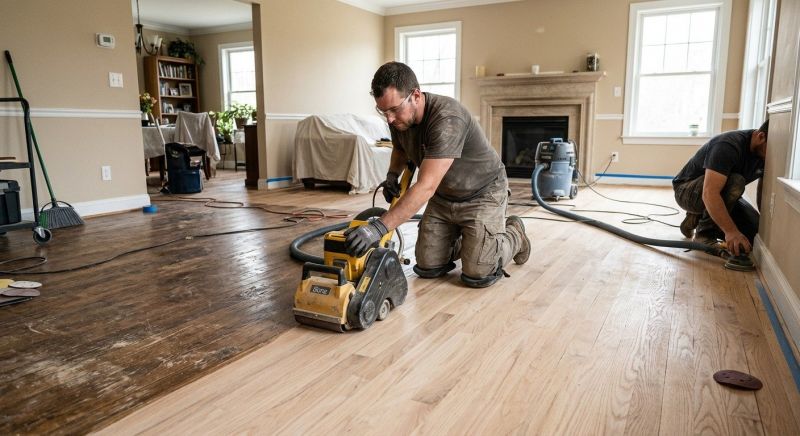 Hardwood Floor Renovation in North Las Vegas, NV