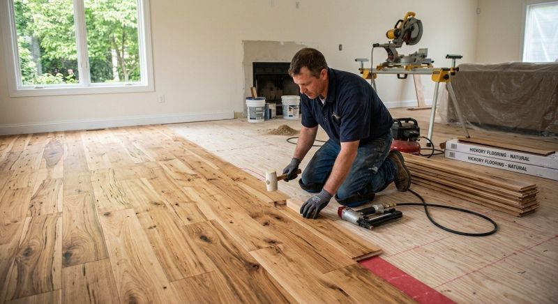 Hickory Floor Installation in North Las Vegas, NV