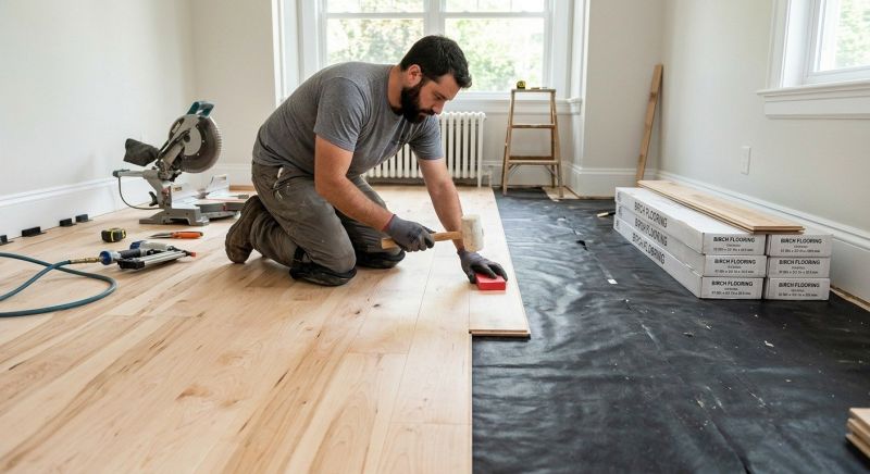 Maple Flooring Installation in Boulder City, NV