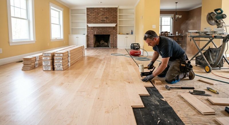Maple Flooring Installation in Las Vegas, NV