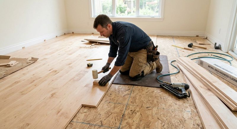 Maple Flooring Installation in Las Vegas, NV
