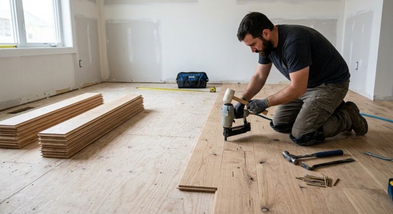 Oak Floor Installation in Boulder City, NV