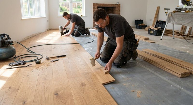 Oak Floor Installation in Henderson, NV