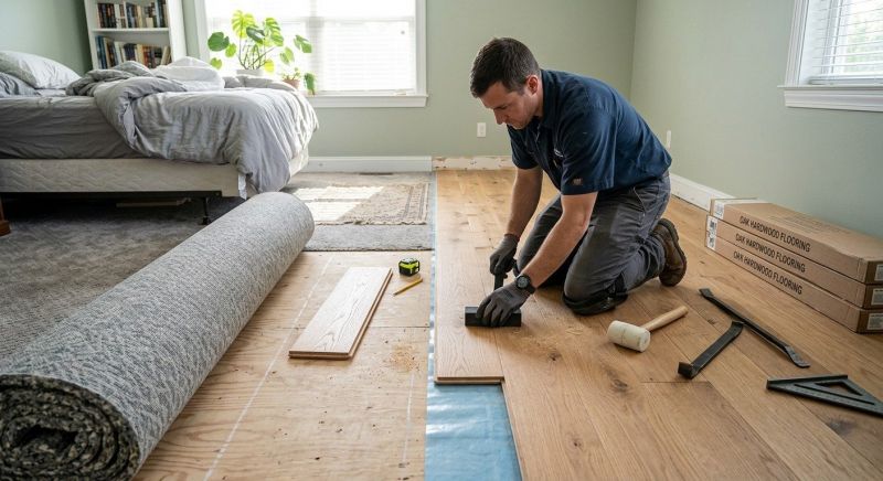 Oak Floor Replacement in North Las Vegas, NV