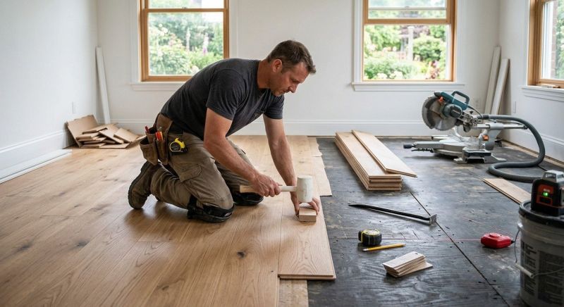 Plank Floor Installation in North Las Vegas, NV