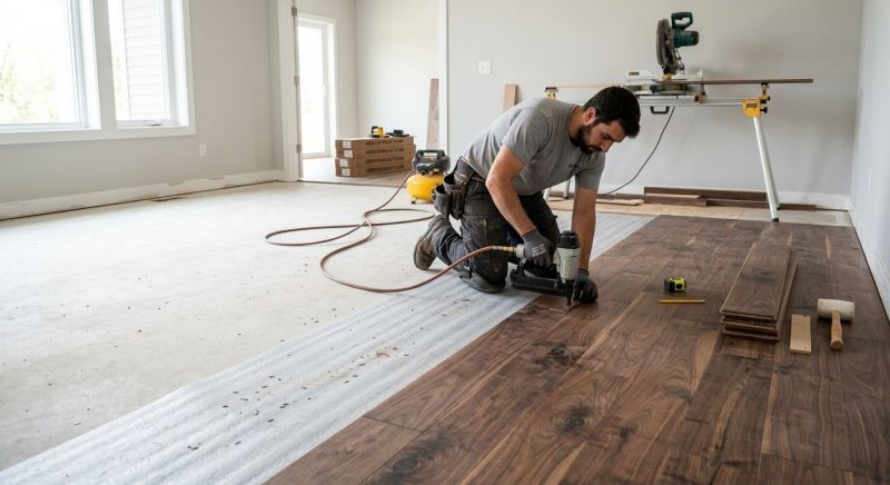 Walnut Flooring Installation in North Las Vegas, NV