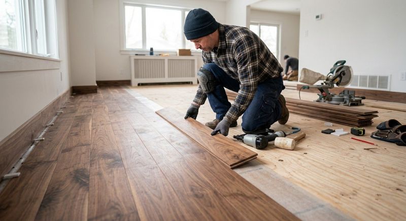 Walnut Flooring Installation in North Las Vegas, NV