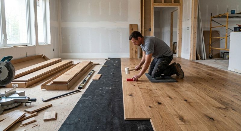 Wide Plank Floor Installation in North Las Vegas, NV