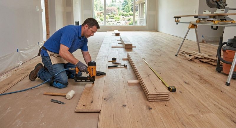 Wide Plank Floor Installation in North Las Vegas, NV