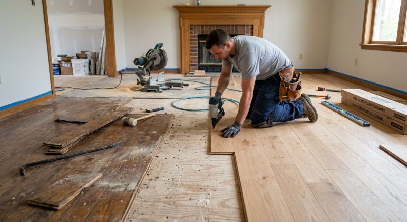 Wood Floor Replacement in Boulder City, NV