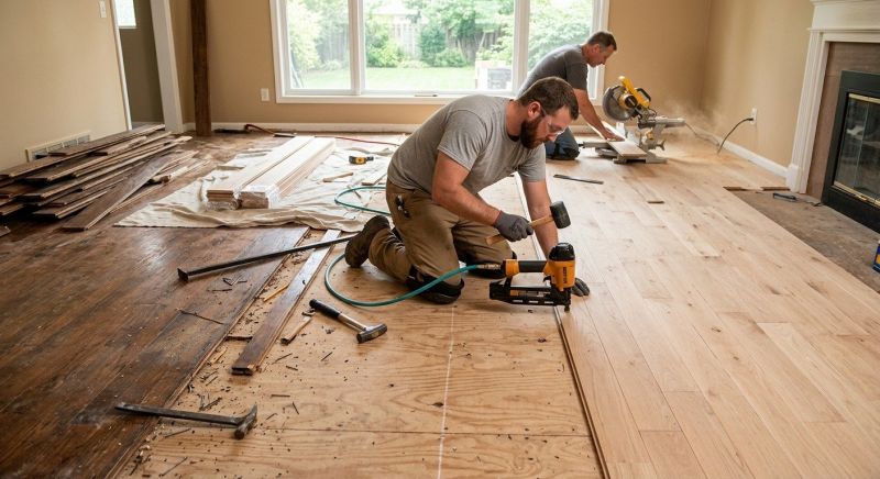 Wood Floor Replacement in Henderson, NV